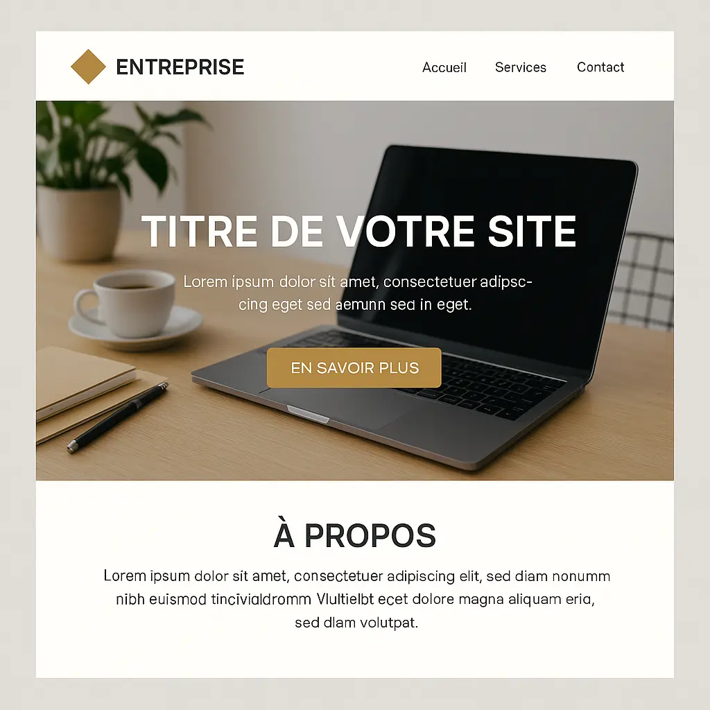 Création de sites web professionnels